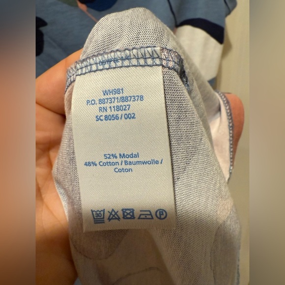 Boden Abstract Floral Modal Jersey Knee Length Dress Casual , size 4 - Picture 2 of 9